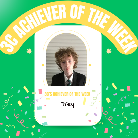 Image of Achiever of the week - 3C