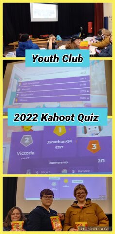 Image of Kahoot Quiz at Youth Club