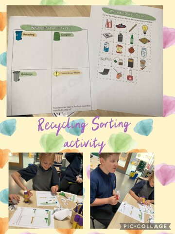 Image of Recycling activity