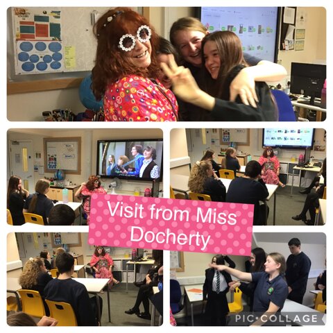 Image of Visit from Miss Docherty