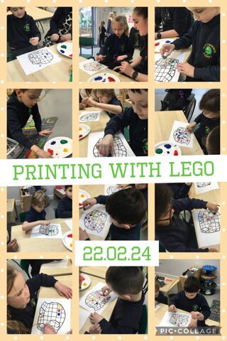 Image of Printing with lego